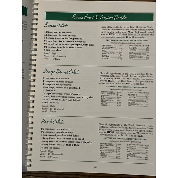 VITA-MIX Recipes and Instructions For Household Use Book Guide Lot of 2 - Picture 3 of 7